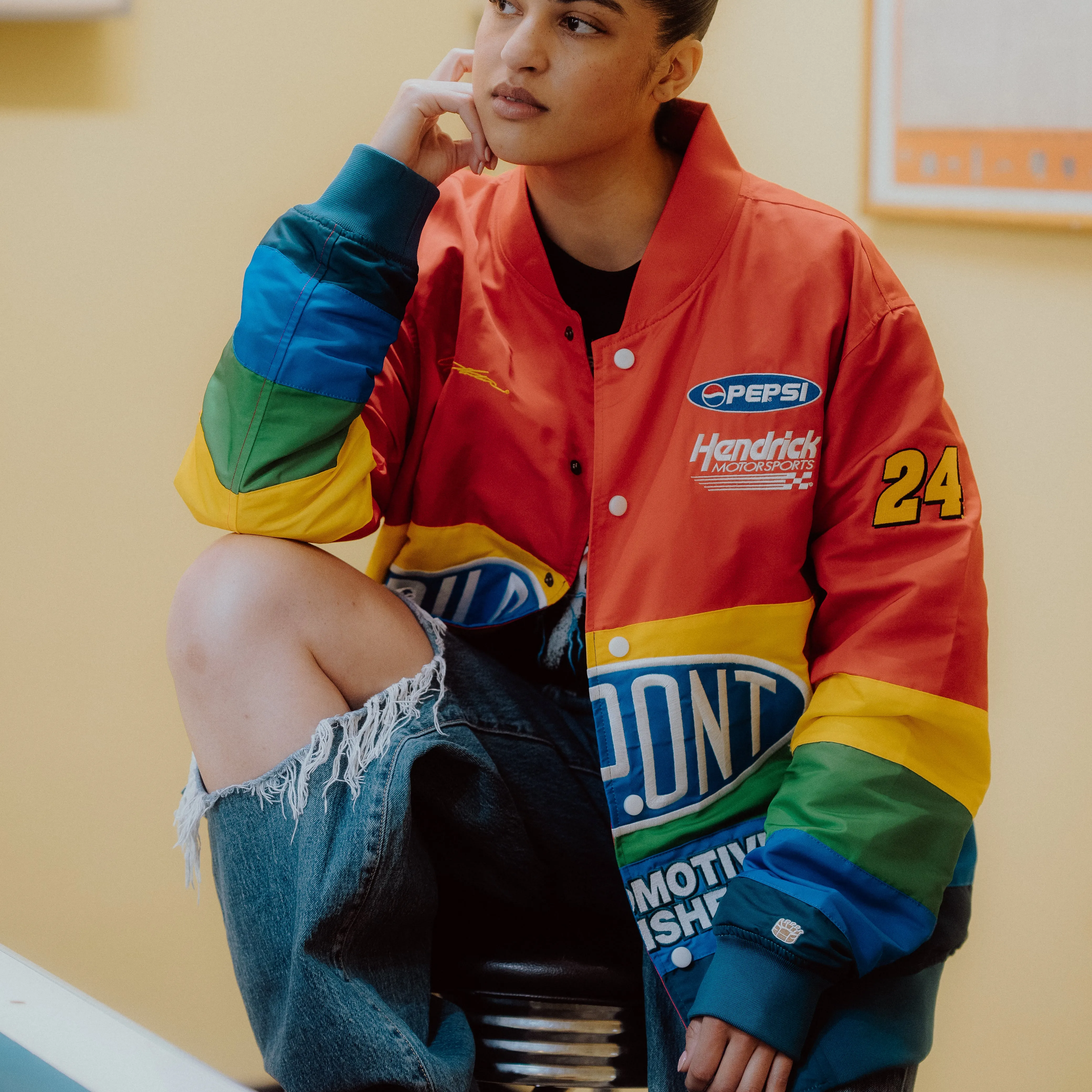 1990s-Inspired Jeff Gordon Bomber Jacket