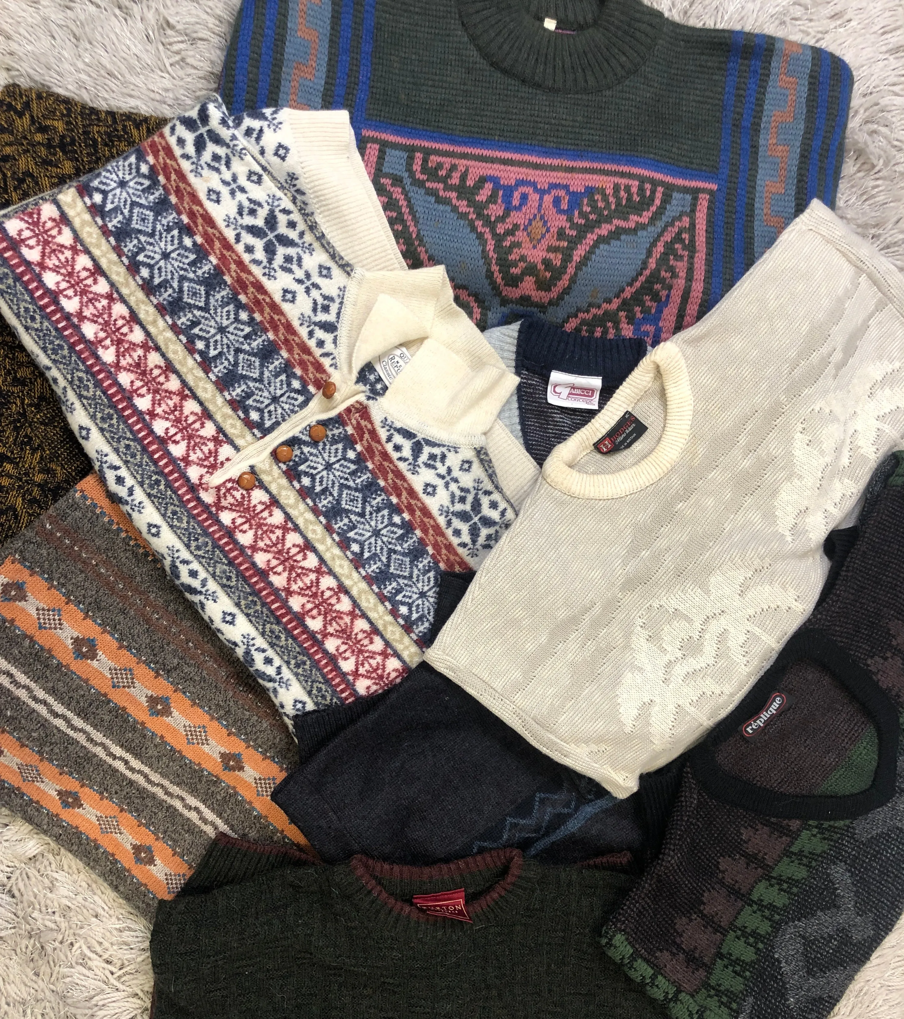 80s/90s Patterned Sweater/Sweatshirts