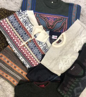 80s/90s Patterned Sweater/Sweatshirts