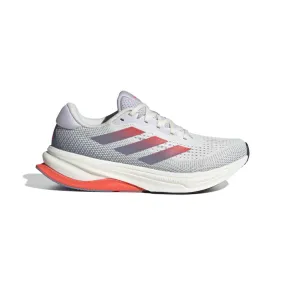 adidas SUPERNOVA SOLUTION（Women's） オフホワイト/ソーラーレッド/シルバーバイオレット