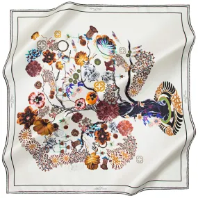 Aker Limited Silk Twill Scarf Tree of Life