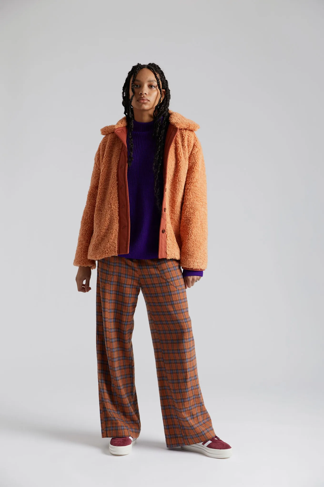 AUTUMN - Organic Cotton Check Flannel Trouser