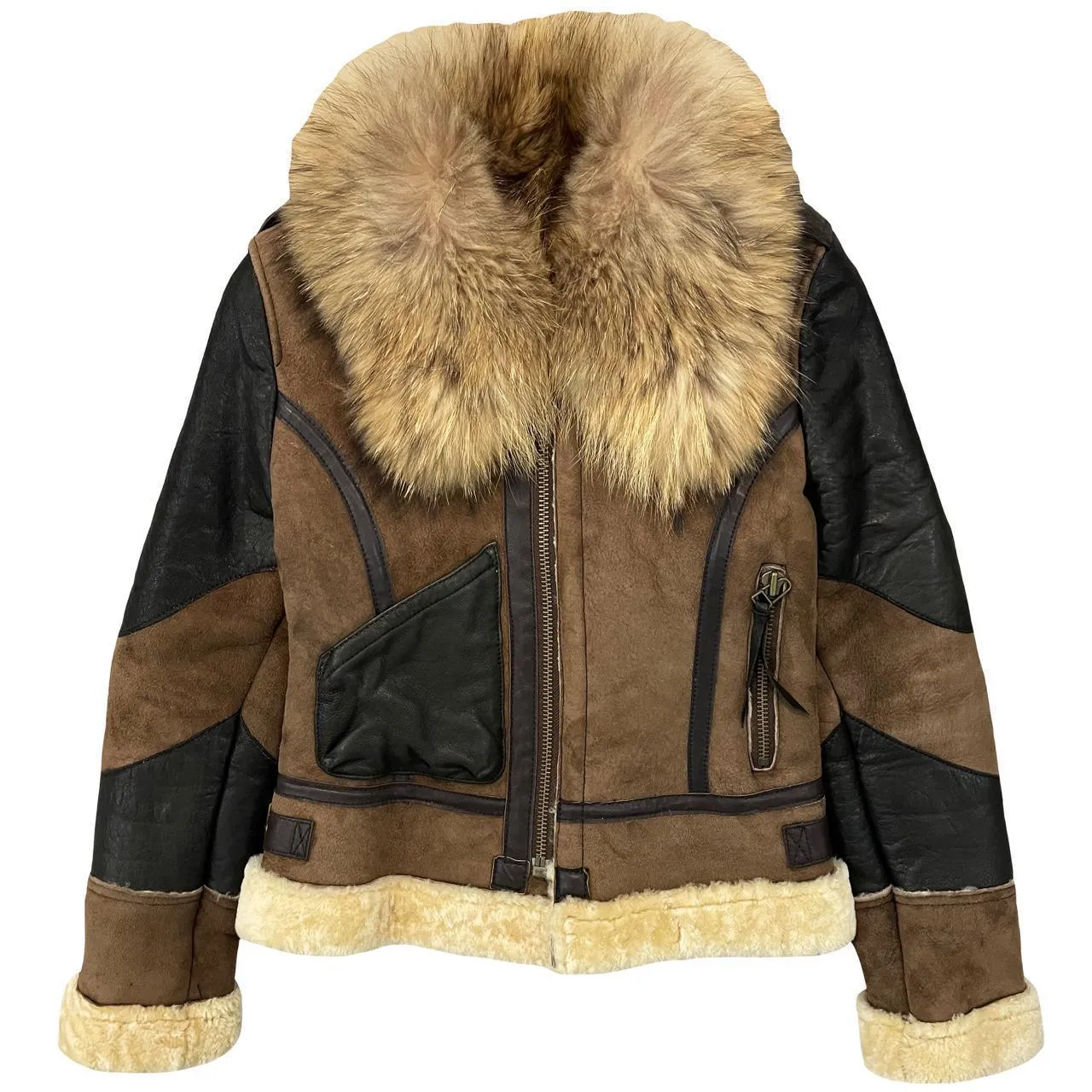 Avirex Patchwork Aviator Jacket