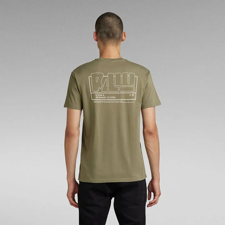 Back GR Raw R T (Olive) - GD231603362199