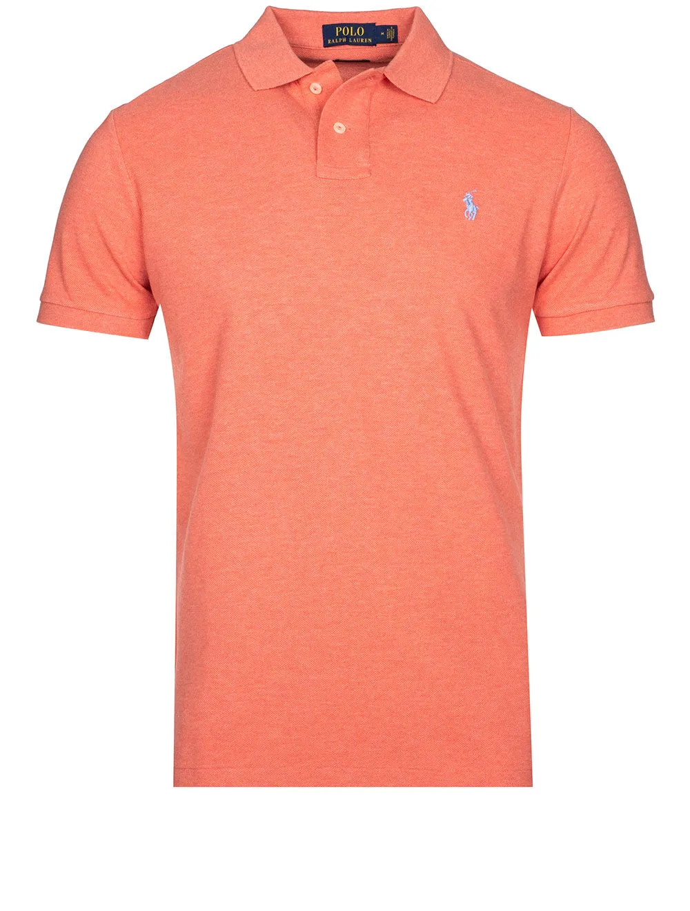 Basic Mesh Polo Amalfi Red Heather