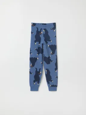 Bear Print Kids leggings