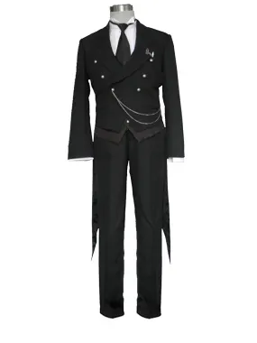 Black Butler - Kuroshitsuji - Sebastian Michaelis Cosplay Costume