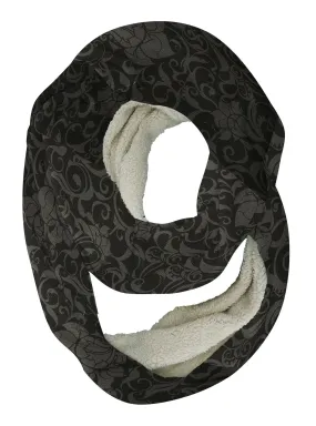 Black Lace Infinity Scarf