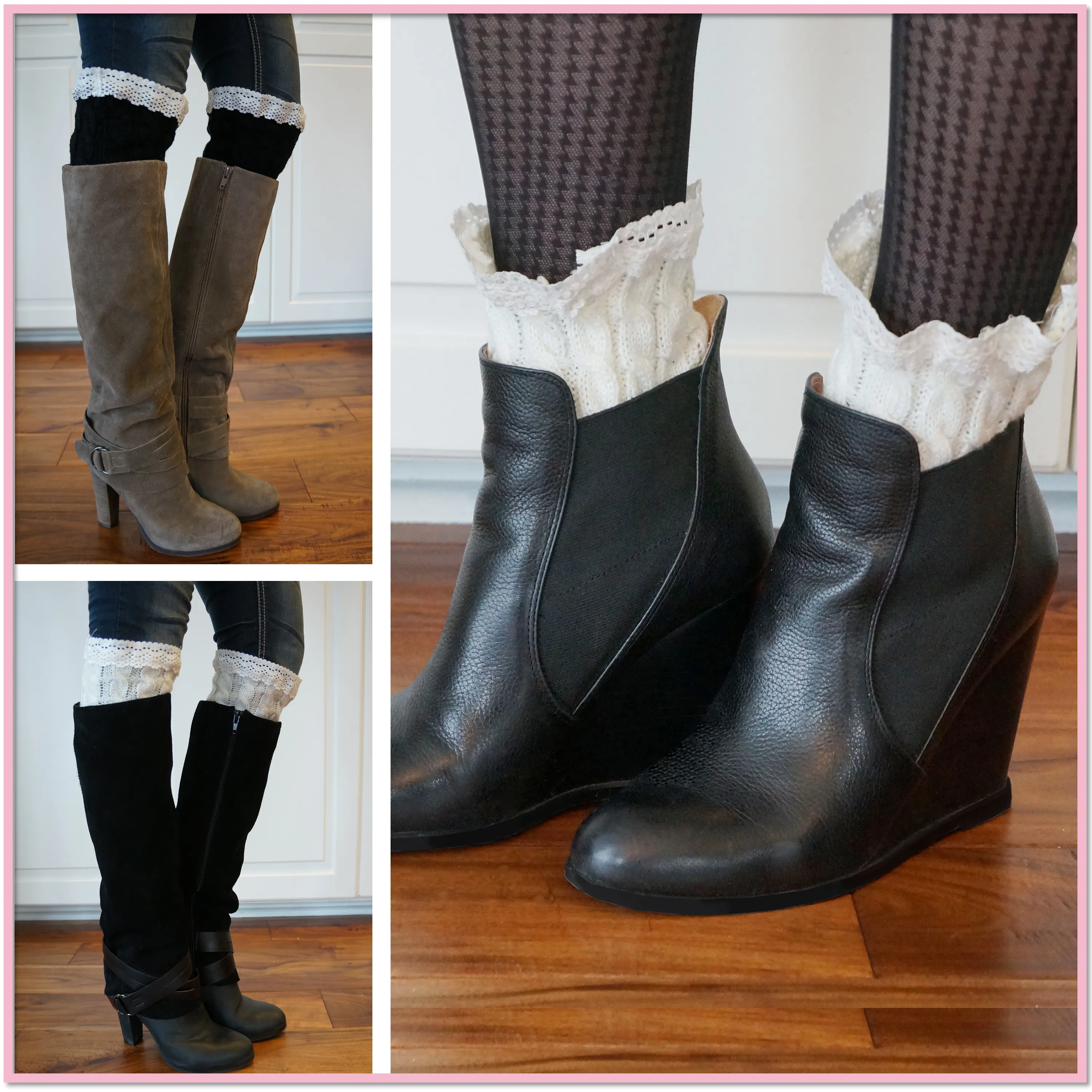 Boot Cuffs™ Toppers for Boots