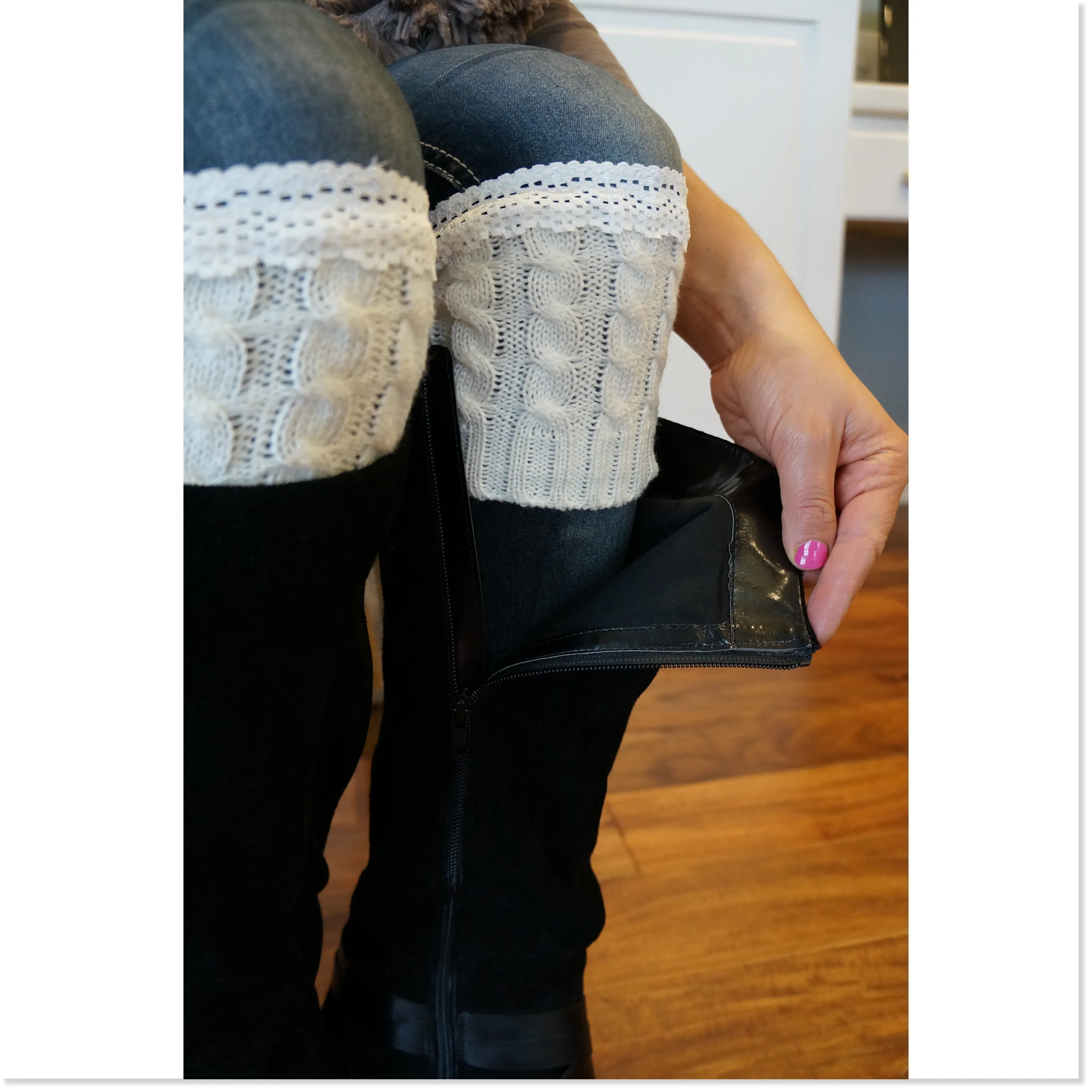 Boot Cuffs™ Toppers for Boots