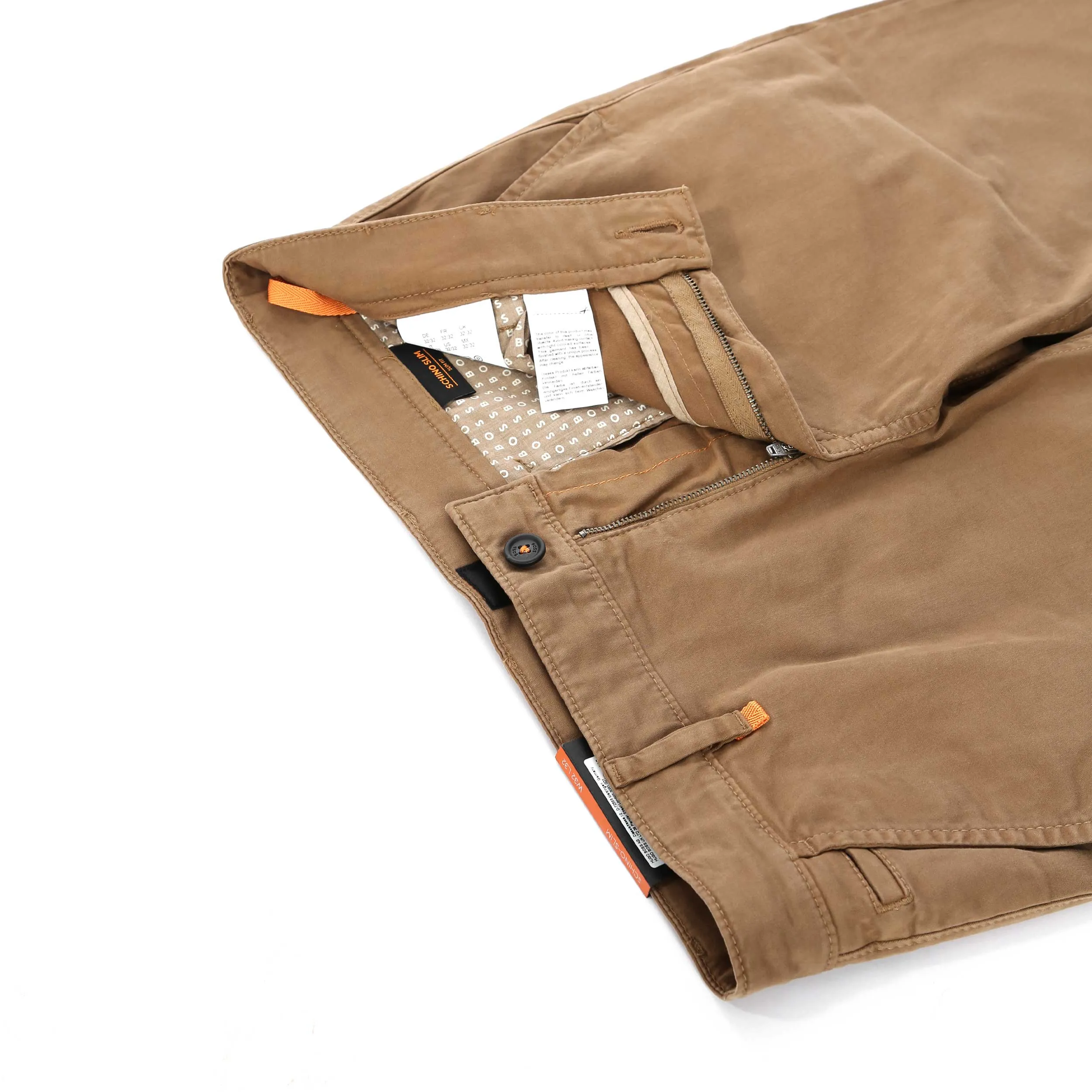 BOSS Schino Slim D Chino in Open Beige