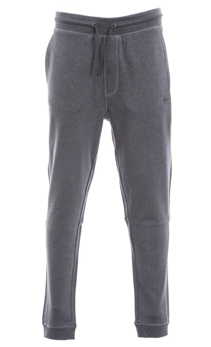 BOSS Sestart Sweatpant in Silver