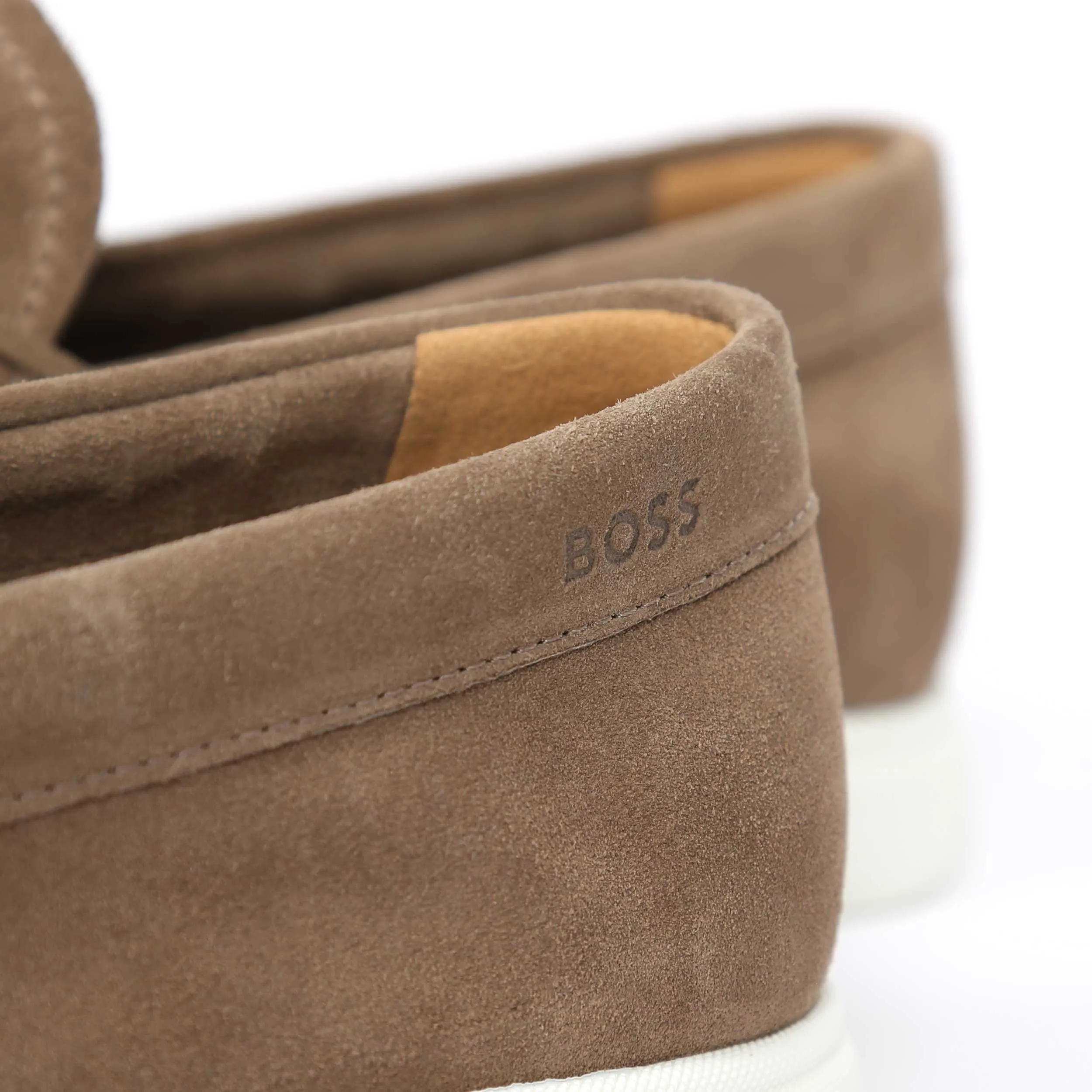 BOSS Sienne Mocc sdnp Shoe in Medium Beige