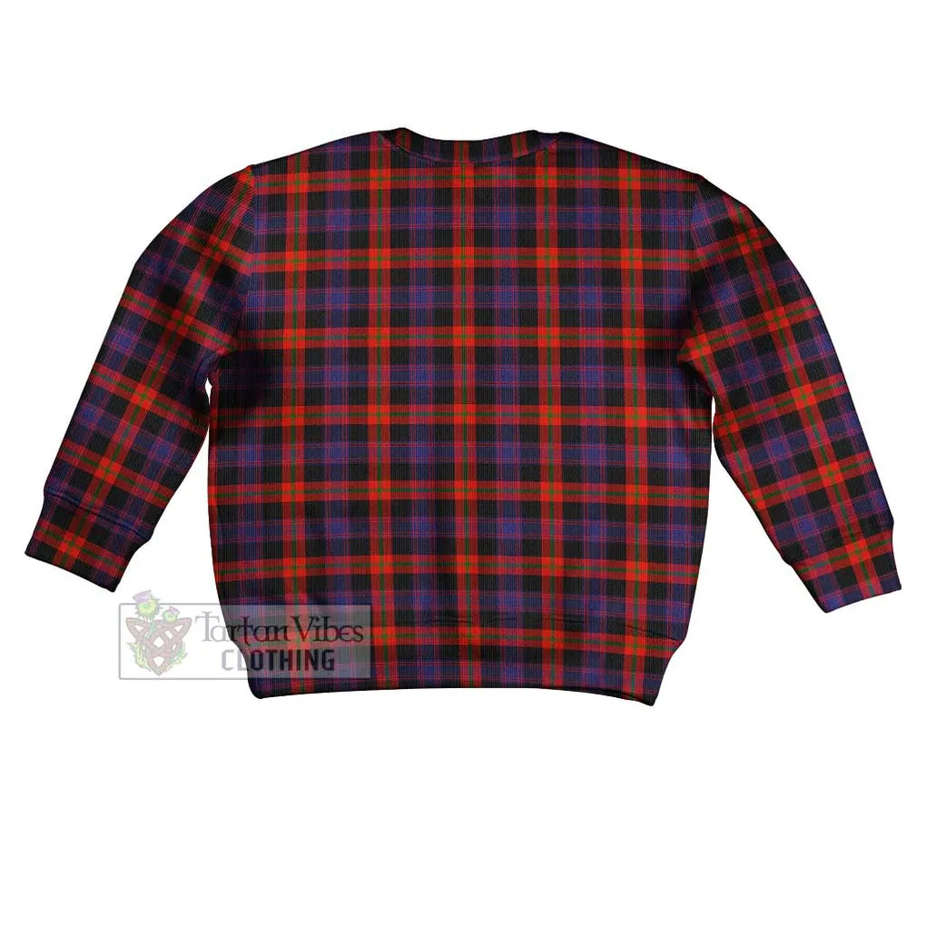 Brown (Broun) Tartan Kid Ugly Sweater