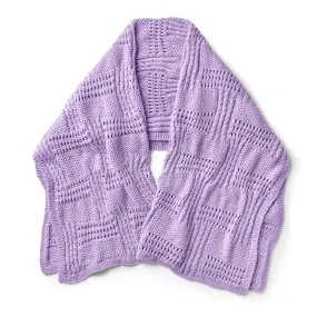 Caron Stacked Up Knit Wrap