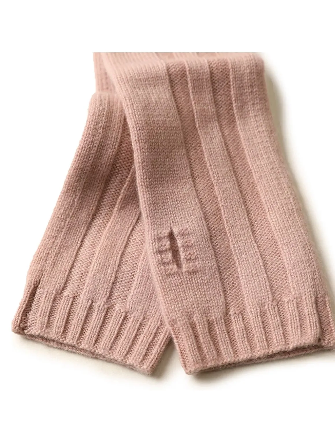 Cashmere fingerless gloves / sleeves