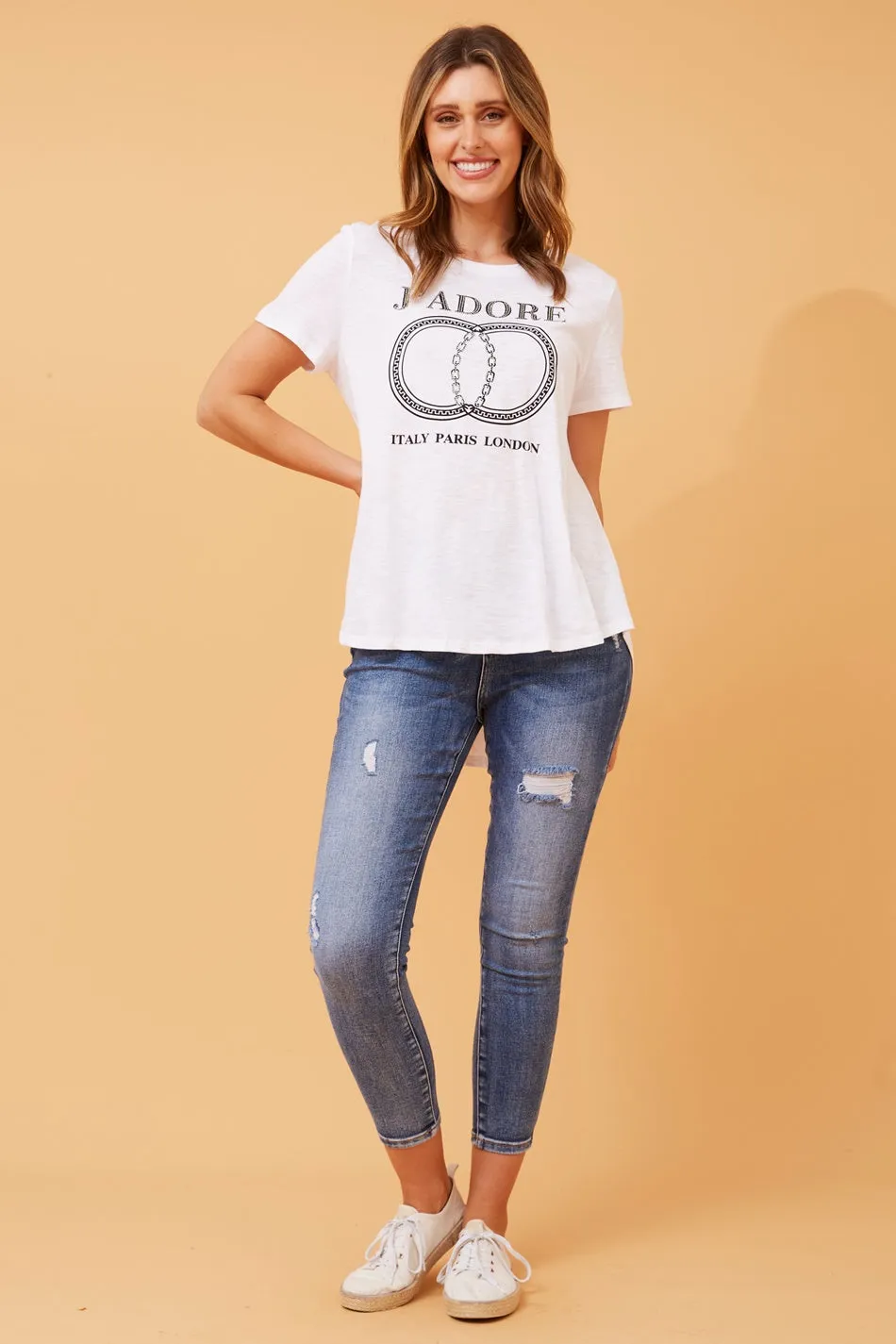 CG JADORE GRAPHIC TEE