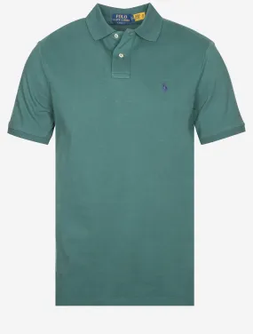 Classic Fit Polo Tartan Green