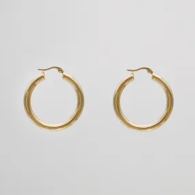 Classic Gold Filled Hoops