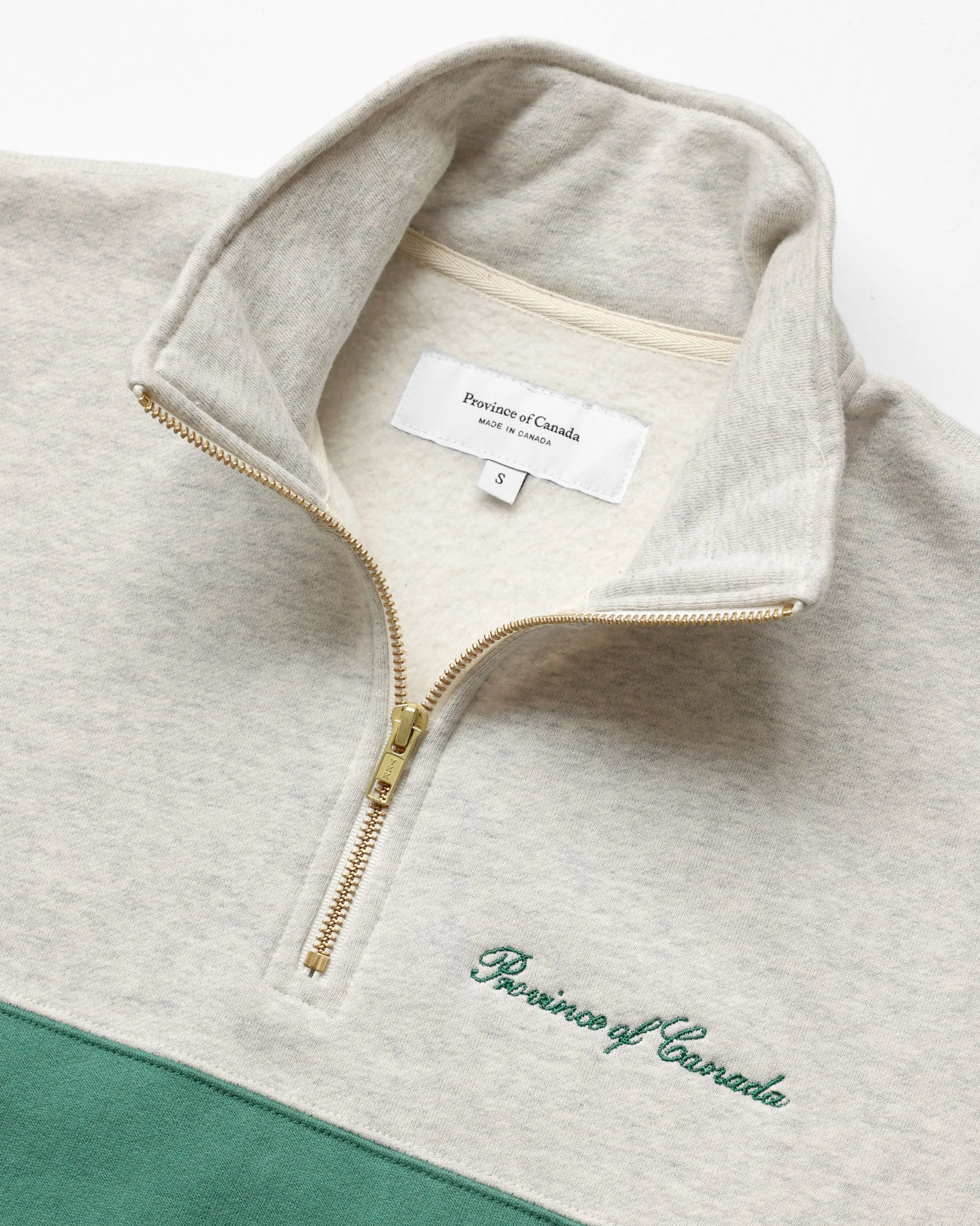 Club Fleece Half Zip Green - Unisex