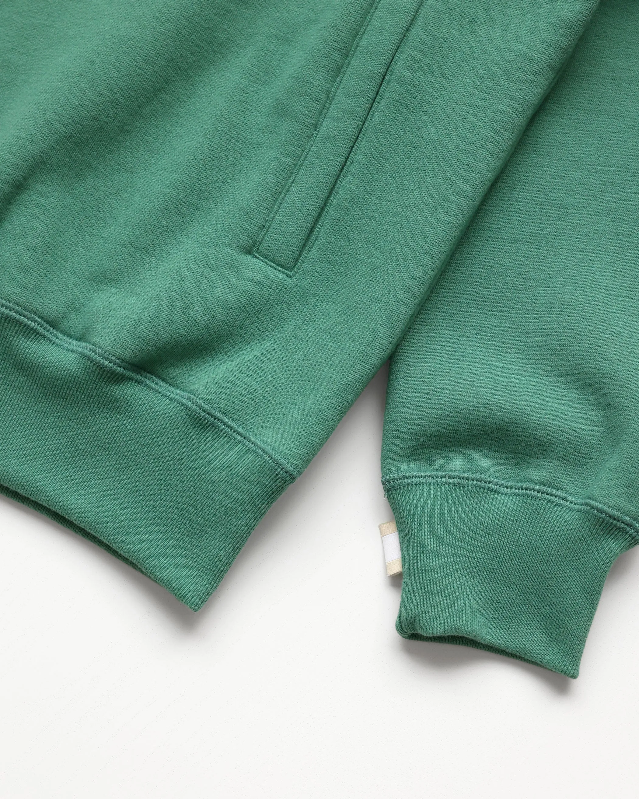 Club Fleece Half Zip Green - Unisex