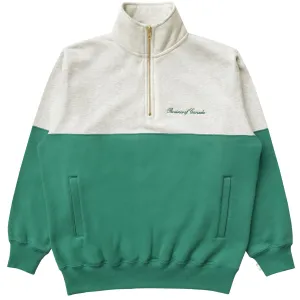 Club Fleece Half Zip Green - Unisex