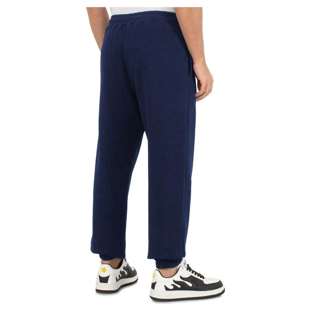 Comme Des Fuckdown Blue Cotton Jeans & Pant