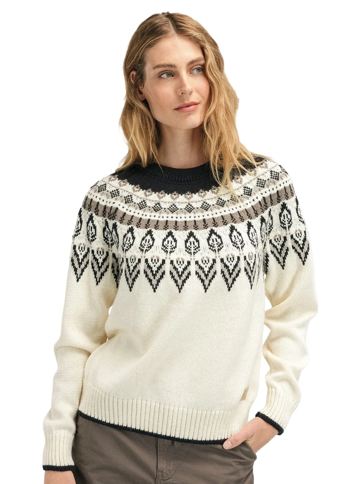 Dale of Norway | Sula Sweater | Women's | Off White/Coffee/Sand