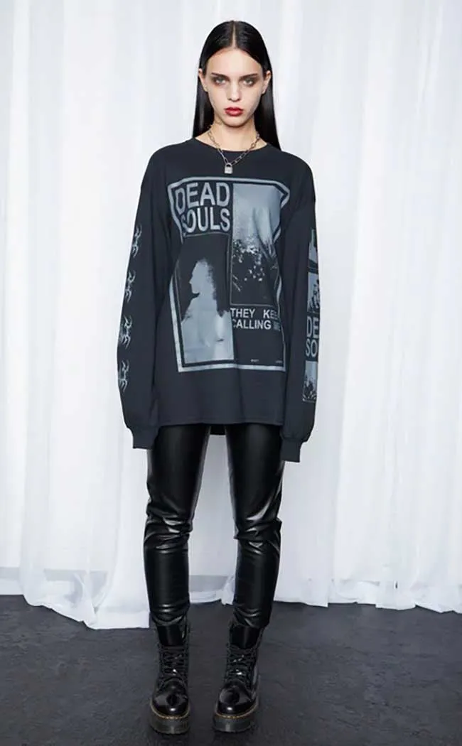 Dead Souls Oversized Long Sleeve Tee