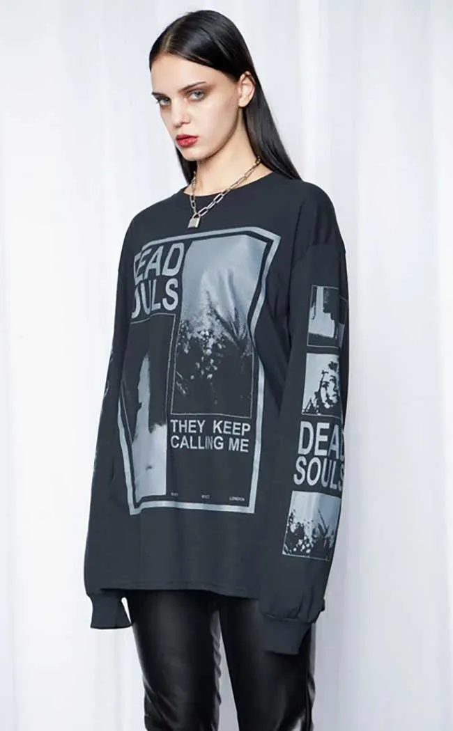 Dead Souls Oversized Long Sleeve Tee