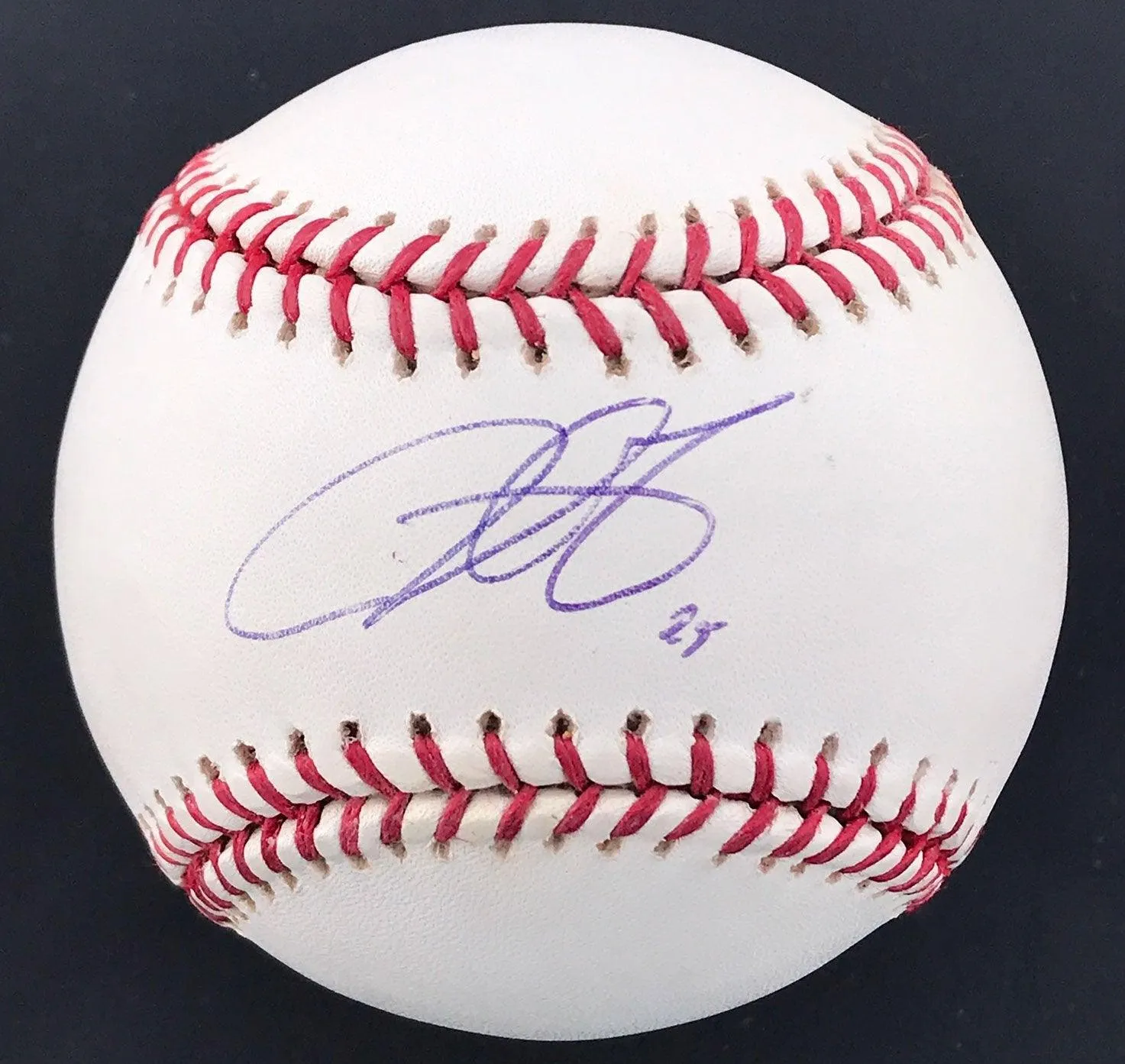 Derrek Lee Signed Rawlings MLB Baseball (JSA LL93208)