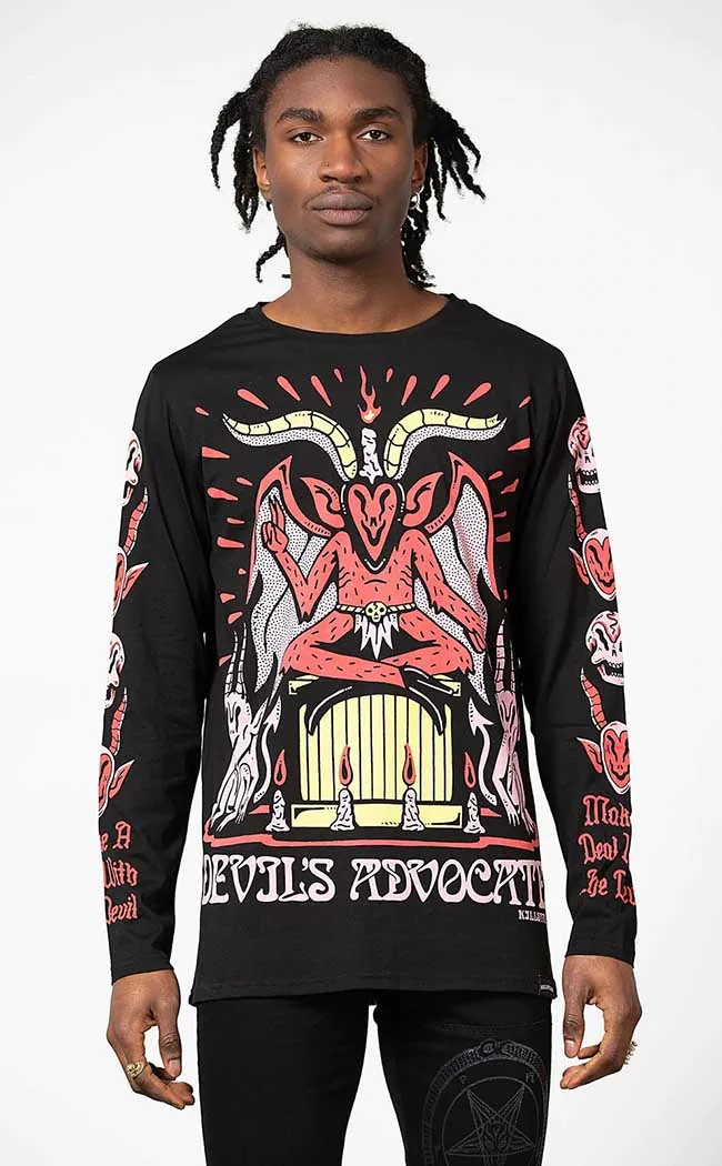 Devil's Advocate Long Sleeve Top