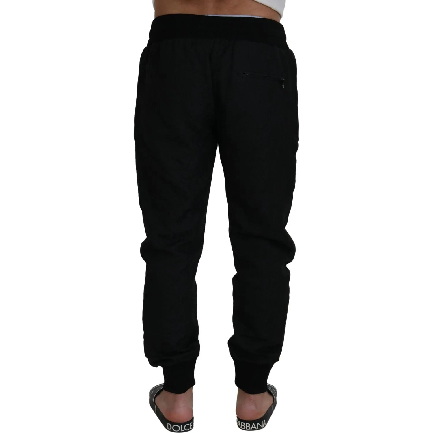 Dolce & Gabbana Elegant Black Jogger Pants for the Modern Man