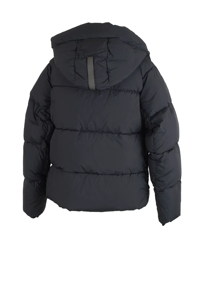 Down Filled Short Puffer Jacket w/ Hood