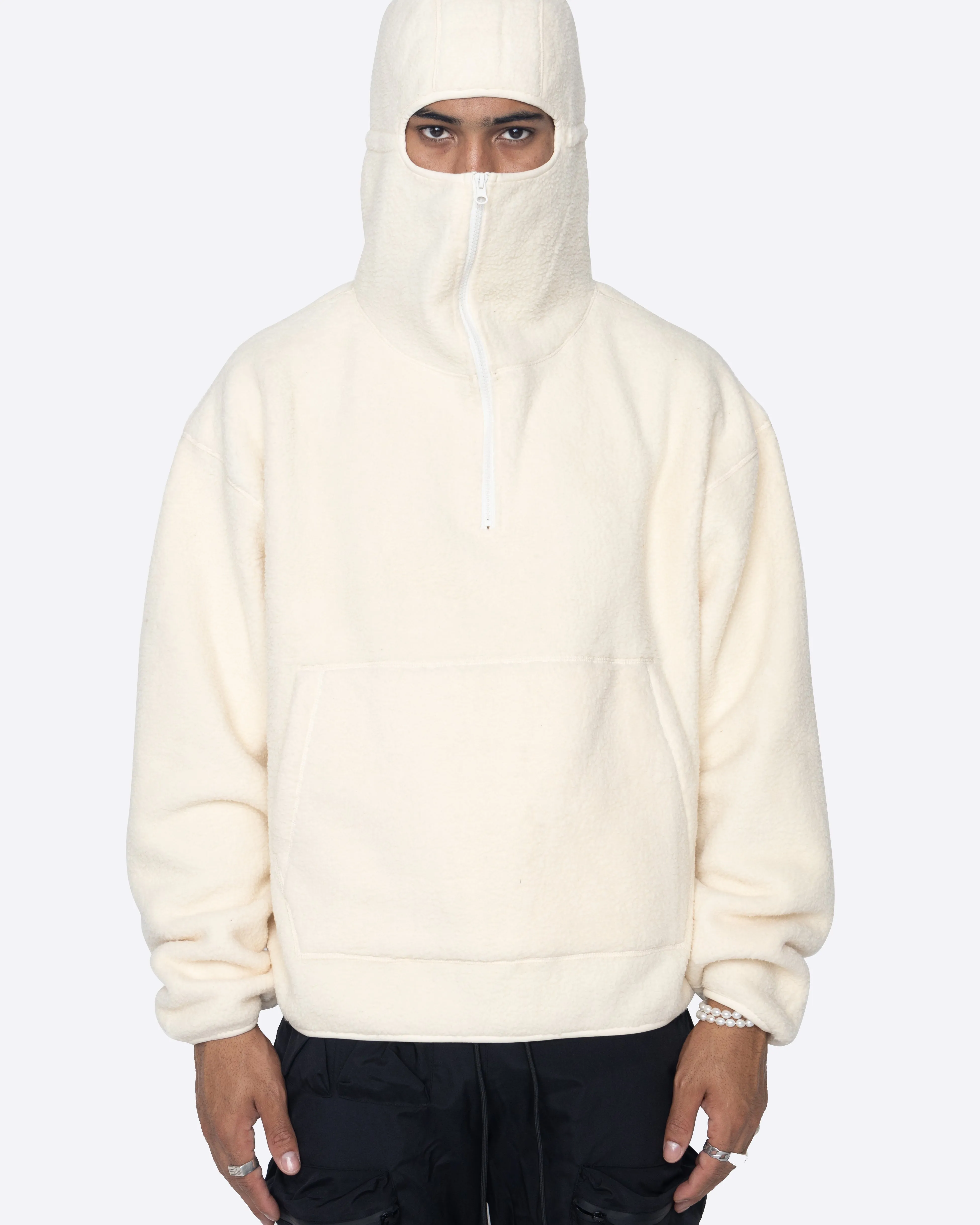 EPTM POLAR HOODIE-CREAM