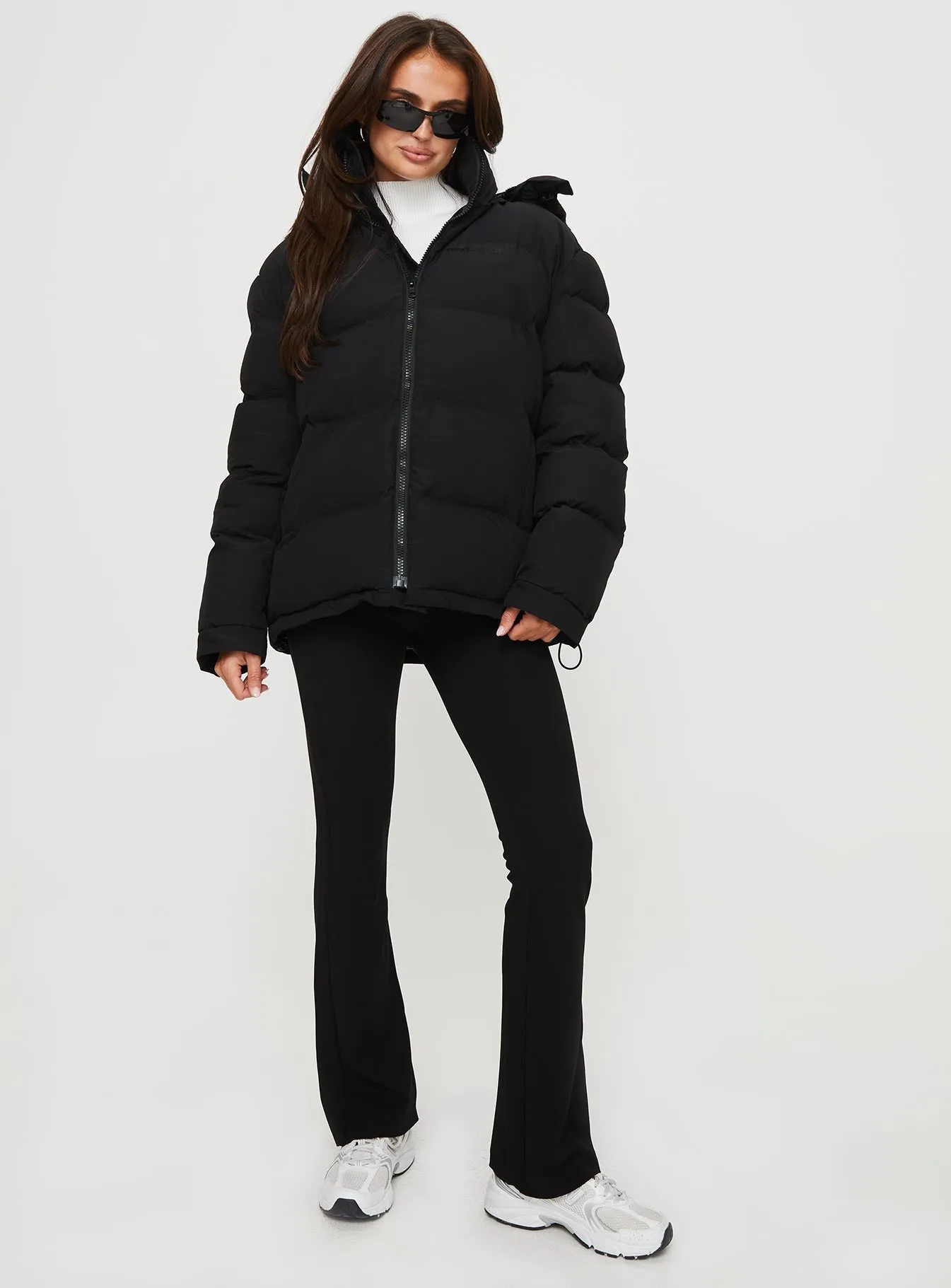 Fashionkova Dream Puff Technical Puffer Jacket Black