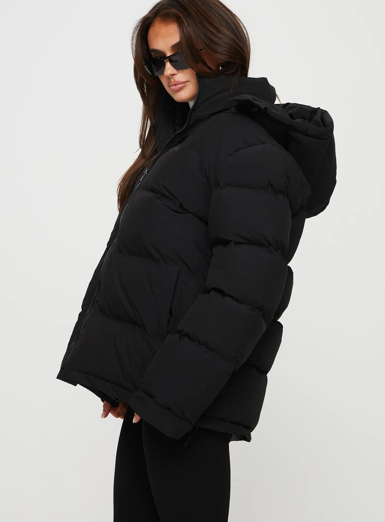 Fashionkova Dream Puff Technical Puffer Jacket Black