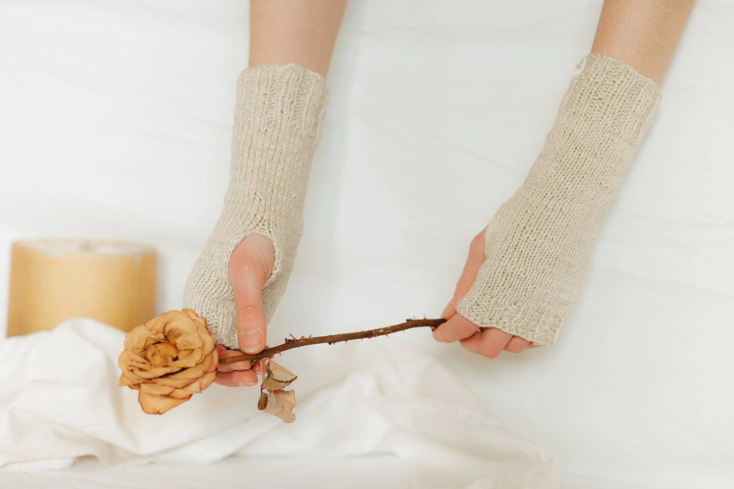 Fingerless Gloves (Bamboo/Organic Cotton) | Organic Gloves