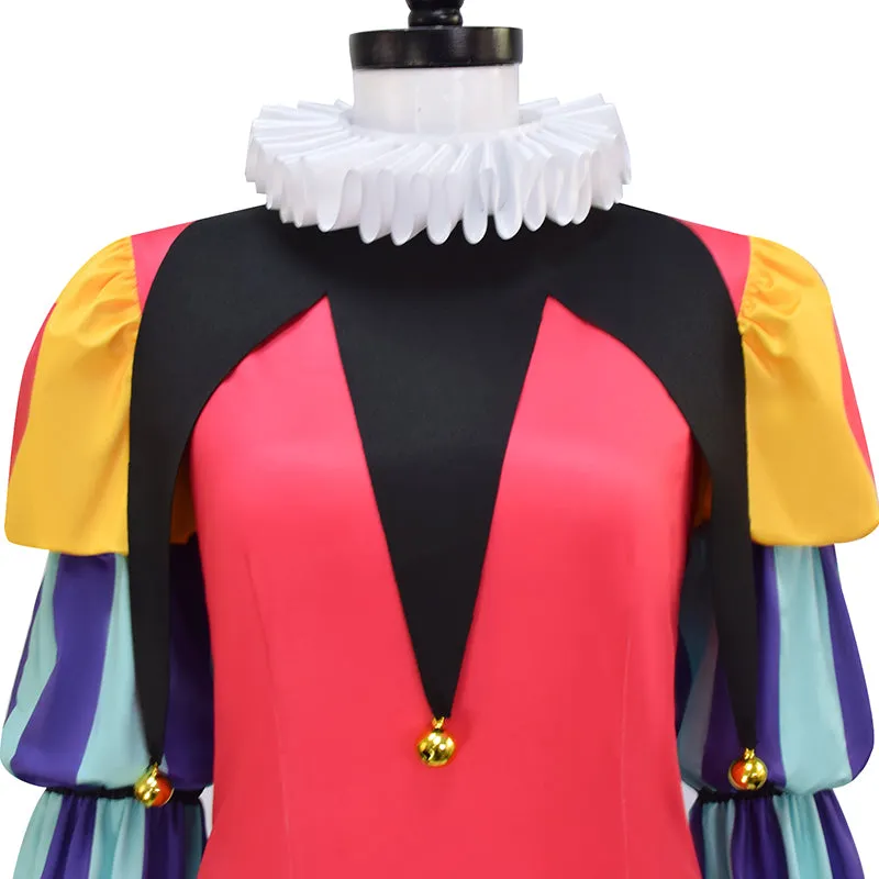 Fizzarolli Cosplay Hazbin Hotel Helluva Boss Costume Fizzarolli Clown Outfit BEcostume