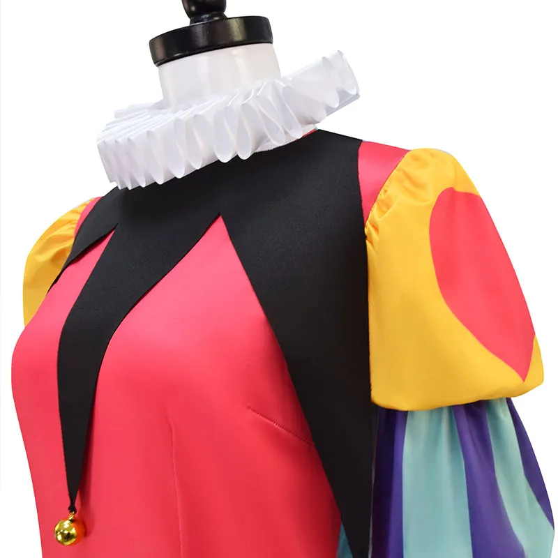 Fizzarolli Cosplay Hazbin Hotel Helluva Boss Costume Fizzarolli Clown Outfit BEcostume