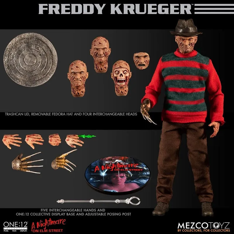 Freddy Krueger A Nightmare on Elm Street One:12 Collective action figure by Mezco