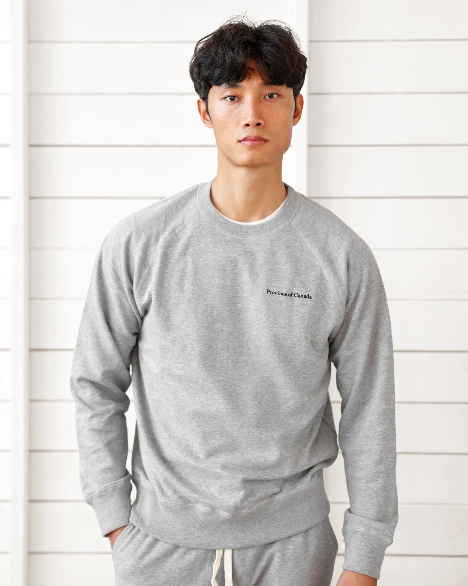 French Terry Sweatshirt Heather Grey - Unisex