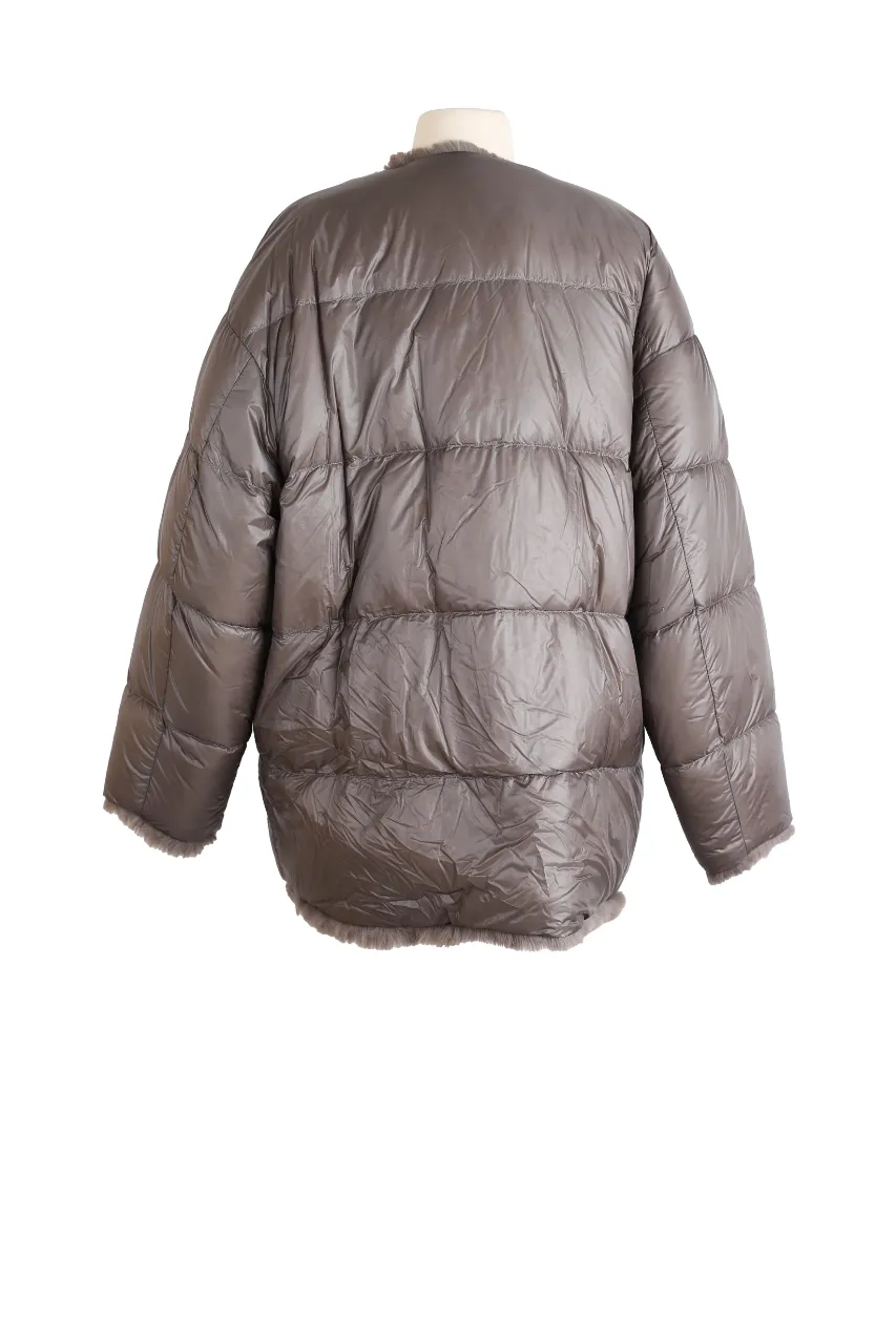 Fur Lined Down Puffer Jacket