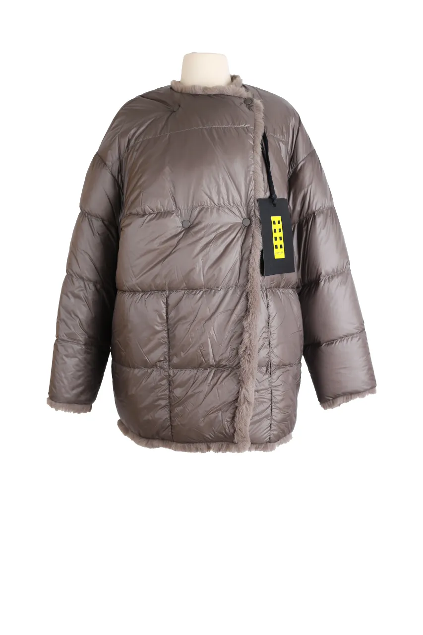 Fur Lined Down Puffer Jacket