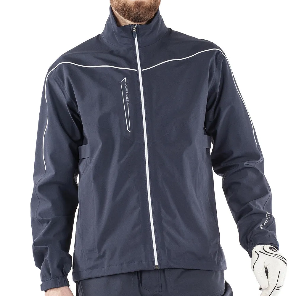 Galvin Green Armstrong/Andy Waterproof Suit - Navy/White - Black