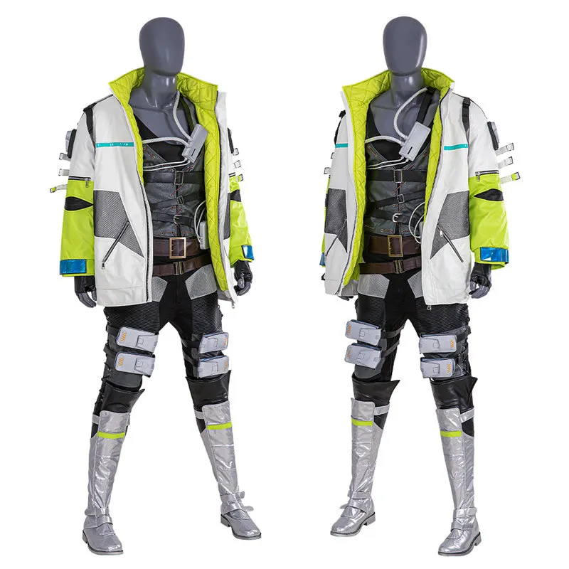 Game Apex Legends Crypto Cosplay Tae Joon Park Costume Halloween Party Suit