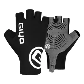 GIYO Outdoor Half-Finger Gloves Mountain Road Bike Cycling Gloves, Size: XL(Black)