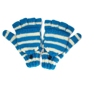 Handmade Mittens Sky Blue