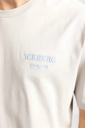 Iceberg Logo 5D Heritage T-Shirt (Beige) - I24F02663271323