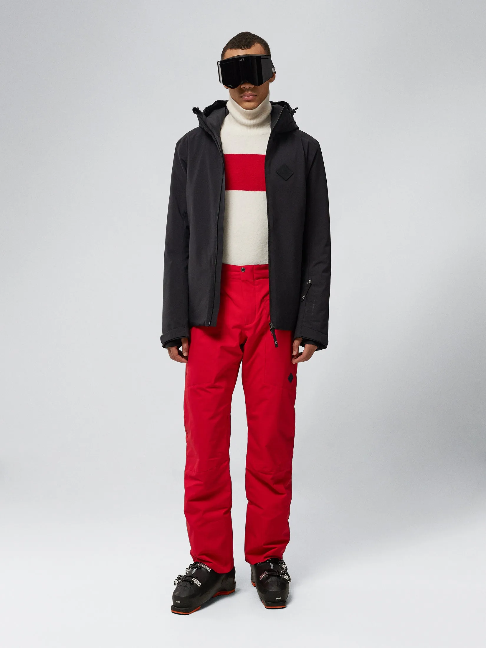 J.Lindeberg Mens Clarke Ski Pant - Barbados Cherry